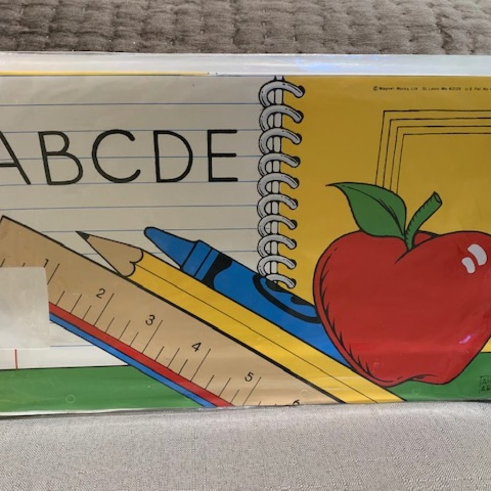 "ABC" Vinyl Magnetic Mailbox Cover NIB